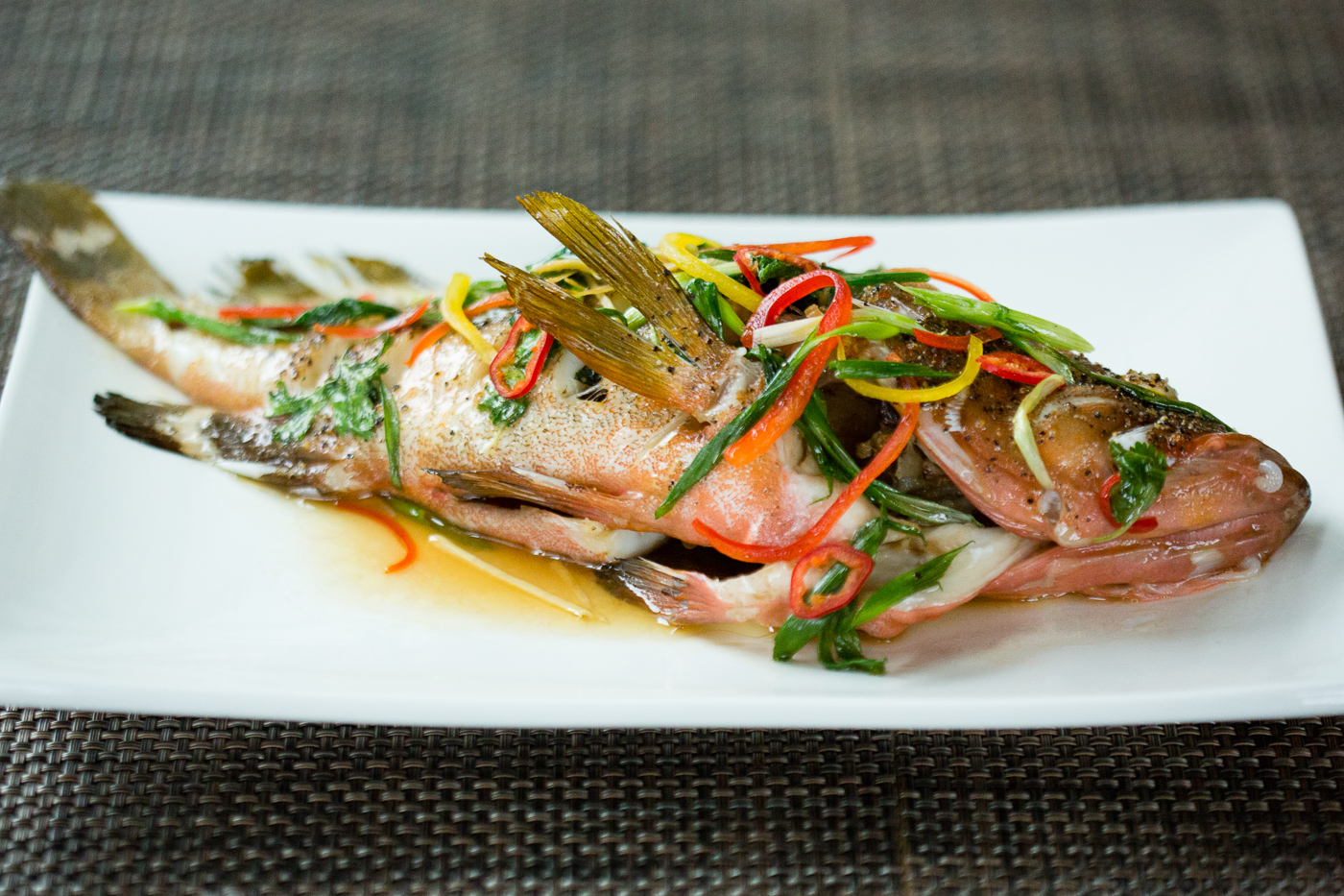 Steamed Fish